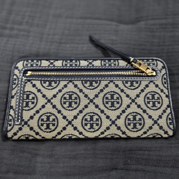 Tory Burch Jacquard monogrammed Wallet - Picture 2 of 4